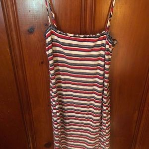 Red white and blue dress